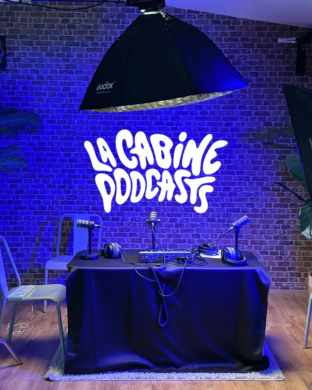 Studio d'enregistrement La Cabine Podcasts à Saint-Denis