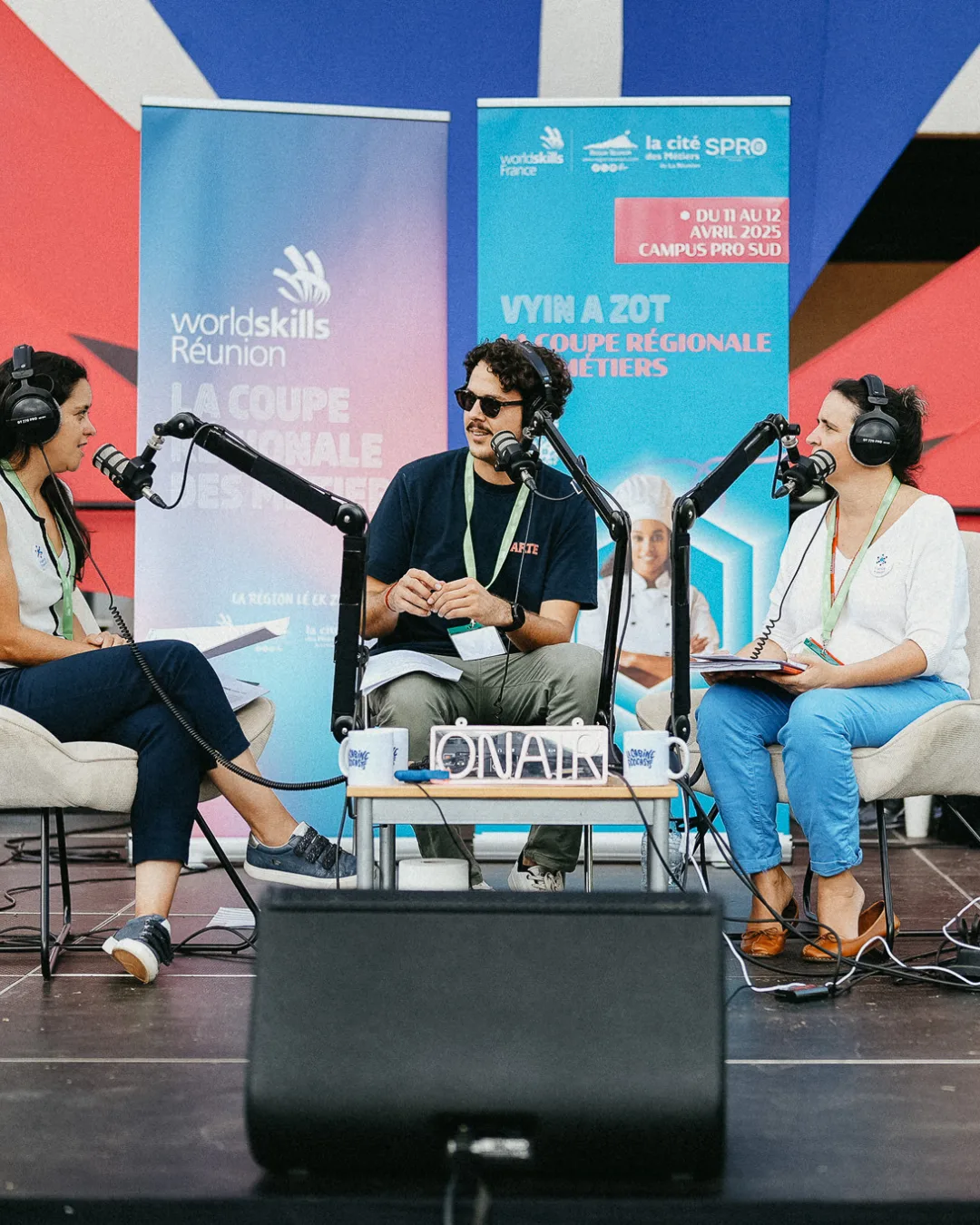 La Cabine Podcasts à la Cité des Métiers de La Réunion